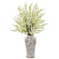 37" Cherry Blossom Artificial Arrangement in Decorative Vase
