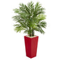 4.5' Areca Plam Artificial Tree in Red Planter
