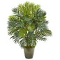 35" Areca Palm Artificial Plant in Green Planter