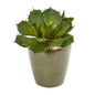 15" Succulent Artificial Plant in Decorative Planter
