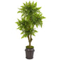 75" Boston Fern Artificial Tree in Planter UV Resistant (Indoor/Outdoor)