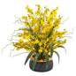 19" Dancing Lady Artificial Arrangement in Vase