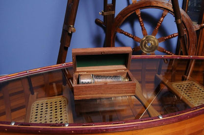 Handheld Telescope in wood box