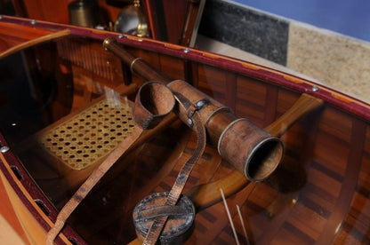 Handheld Telescope w leather overlay-15 inches
